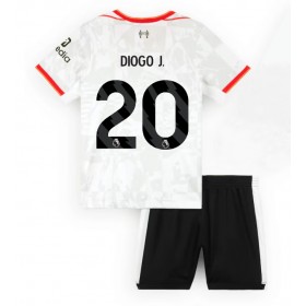 Liverpool Diogo Jota #20 Tredje skjorte til barn 2024-25 Kortermet (+ korte bukser)